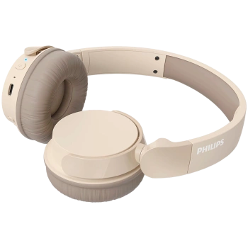 Philips TAH3209BG/00 Bluetooth On-ear wireless headphones, beige