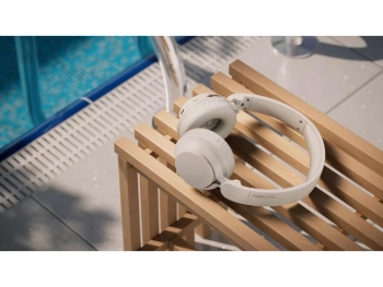 Philips TAH4500WT BT slusaliceBlokiranje buke; do70h bater;BT povezivanje 2 uredjaja; boja bijela
