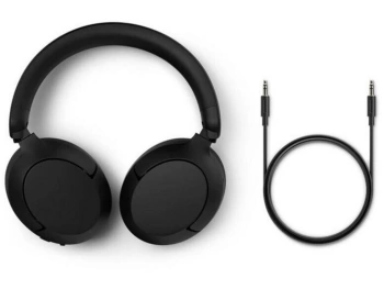 Philips TAH6000BK slušaliceprilagodljivo blokiranje bukeBT 6.0; reprodukcija do 80h; CRNE