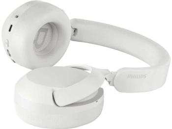 Philips TAH6000WT slušaliceprilagodljivo blokiranje bukeBT 6.0; reprodukcija do 80h; BIJELE