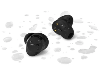 Philips TAT1300BK BT slualicekapice SecureFit; BT 6.0do 24h reprodukcije; boja crna