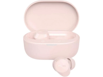 Philips TAT1300PK BT slualicekapice SecureFit; BT 6.0do 24h reprodukcije; boja crna
