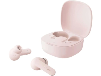 Philips TAT2100PK BT slušalicedo 36h baterija; BT 6.0; IPX4; 4 mikrofona; pogonske jedinice od 10 mm