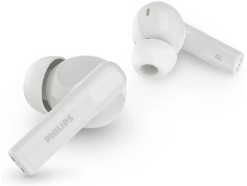Philips TAT2520WT/00 bežičneBlokiranje buke; 2 AI mikrofonDo 20 sati reprodukcije; zastita IPX4