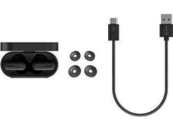 Philips TAT6000BK BT slusalicein ear; blokiranje buke;Pametna kutija za punjenje; 4 mikrofona