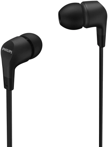 PhilipsTAE1105BK slušaliceIn-ear; pozlaćeni priključak;kontrola na kabelu za lako upravljanje