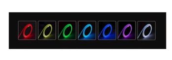 Podloga za miš MANHATTAN XXL RGB LED