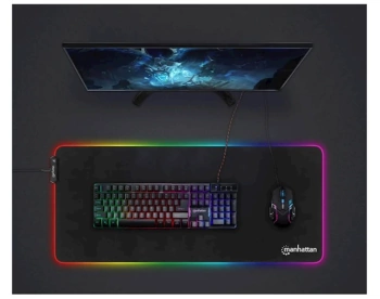 Podloga za miš MANHATTAN XXL RGB LED