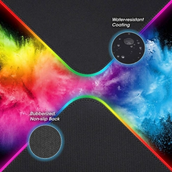 Podloga za miš MANHATTAN XXL RGB LED