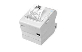 POS printer Epson TM-T88VII-111,USB,ETH,SRL,PS,WHT