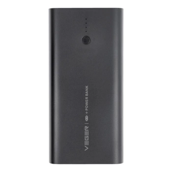 Prenosna baterija VEGER 10000mAh PD QC3.0 20W crna