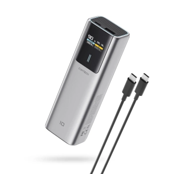 Prenosna baterija CUKTECH 10000mAh 150W USB-C USB-A Powerbank