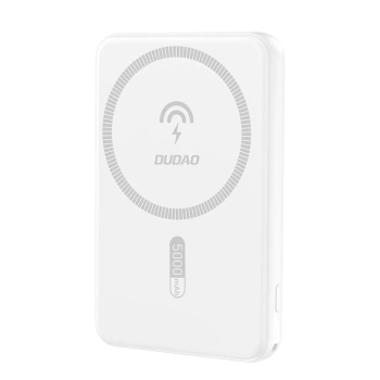Prenosna baterija Dudao K14S 5000mAh MagSafe wireless powerbank 20W bijeli
