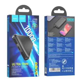 Prenosna baterija HOCO powerbank J100 10000mAh 2.A crni