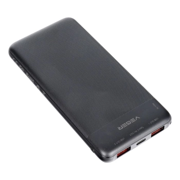 Prenosna baterija VEGER 10000mAh PD QC3.0 2A 20W A11S crna