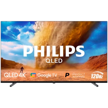 PHILIPS 75PUT8530/10 4K QLED 120 Hz Google TV 189 cm (75"), P5 Picture Engine procesor, Amazon Alexa and Google asistent, Wi-Fi Miracast, Dolby Vision i Dolby Atmos