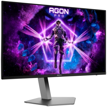AGON PRO Gaming Monitor AG326UZD2 31.5" QD-OLED, UHD 3840x2160, 240Hz, 0.03ms GtG, 1000nits peak, DisplayHDR True Black 500, G-Sync Compatible, 2xHDMI 2.1, 1xDP 2.1, 1xUSB-C 65W PD/KVM, 2xUSB 3.2, 2x8W Speakers, Full Ergonomic, Black