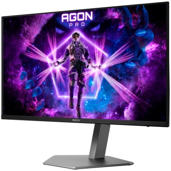 AGON PRO Gaming Monitor AG326UZD2 31.5" QD-OLED, UHD 3840x2160, 240Hz, 0.03ms GtG, 1000nits peak, DisplayHDR True Black 500, G-Sync Compatible, 2xHDMI 2.1, 1xDP 2.1, 1xUSB-C 65W PD/KVM, 2xUSB 3.2, 2x8W Speakers, Full Ergonomic, Black