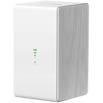 Mercusys MB110-4G N300 Wi-Fi 4G LTE Router, Build-In 150Mbps 4G LTE Modem,300 Mbps at 2.4 GHz, 4G Cat4 150/50 Mbps, Internal Antennas,  Extra 3G/4G Antenna Ports, 1× 10/100 Mbps LAN Port, 1× 10/100 Mbps WAN/LAN Port, LTE-FDD/LTE-TDD/HSPA+/UMTS