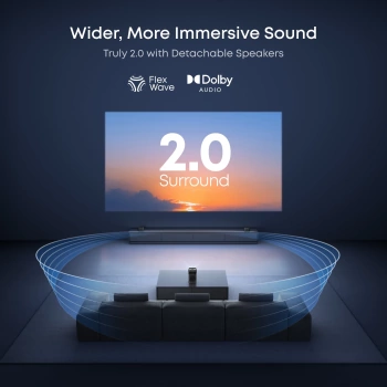 Projektor Soundcore Nebula P1 Anker, 1080p Full HD, 650 ANSI Lumens