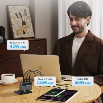 Punjač CUKTECH GaN 100W Wall Charger with USB-C Cable