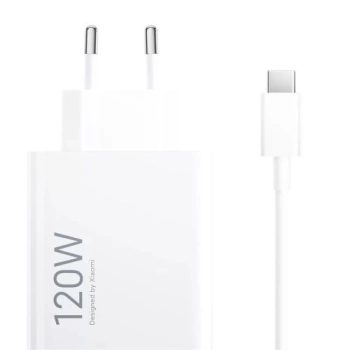 Punjač Xiaomi 120W HyperCharge Combo USB-a + Kabl Type C bijeli