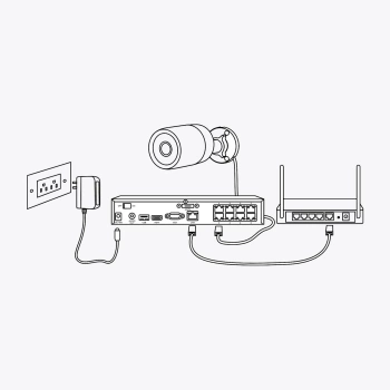 Reolink Ip Kamera ColorX serija P320X 4MP, noćni vid, POE