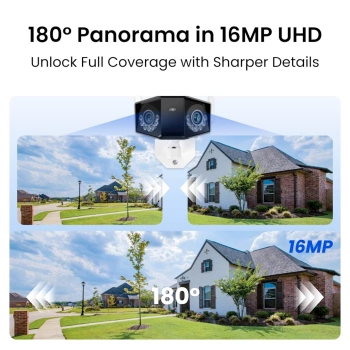 Reolink IP Kamera  DUO serija W750 16MP, 4K, dvojna leća Panorama, IP67