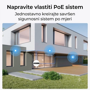 Reolink Ip Kamera serija P330P 4K, Zunanja, 180°, POE