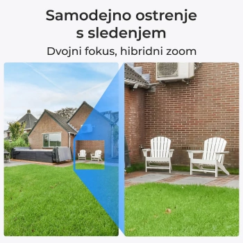 Reolink IP Kamera Trackmix Serija P760 4K, Dvojna leća, POE