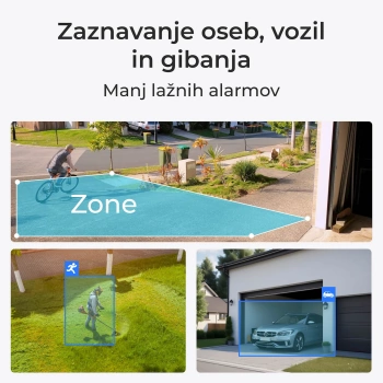 Reolink IP Kamera Trackmix Serija P760 4K, Dvojna leća, POE