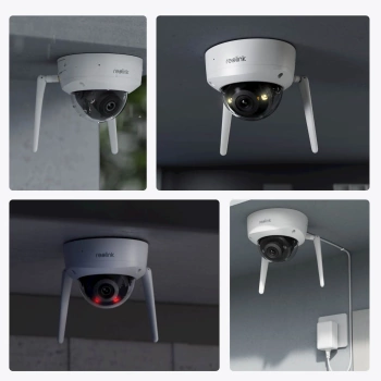 Reolink IP Kamera  W437 4K, Wi-Fi 6, IK10, 5x zoom