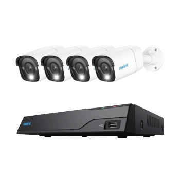 Reolink NVR snimač NVS8-12MB4 4K, 12MP, 8 kanalni NVR, 2TB HDD, 4x kamera POE