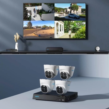 Reolink NVR snimač NVS8-8MD4 4K 8 kanalni NVR. 2TB HDD, 4x kamera POE 8 MP
