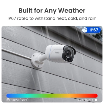 Reolink Samrt IP kamera RP-PCB8M 8MP, 4K, IR 30m, POE, AI video