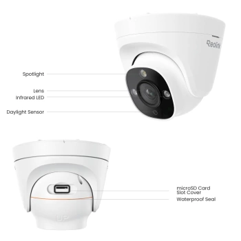 Reolink Smart IP kamera RP-PCT12M, 12MP, 4K, AI prepoznavanje, Ai pretraga videa