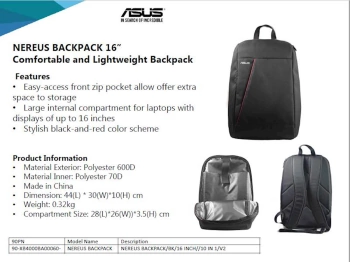 Ruksak ASUS NEREUS 16''