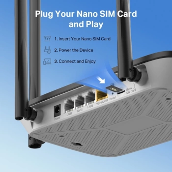 Ruter Mercusys MB115-4G 300 Mbps Wireless N 4G LTE Router