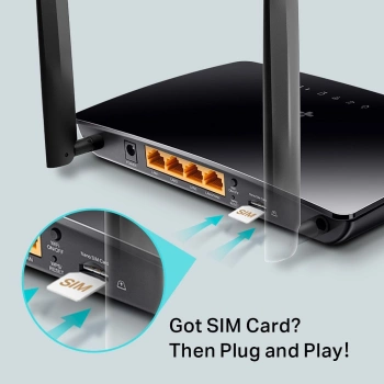 Ruter mobilni TP-Link TL-MR6400 300Mbs 3G/4G Router