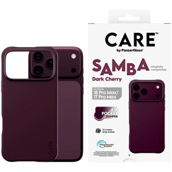Samba Case Dark Cherry w. MagSafe iPhone 18 Pro Max