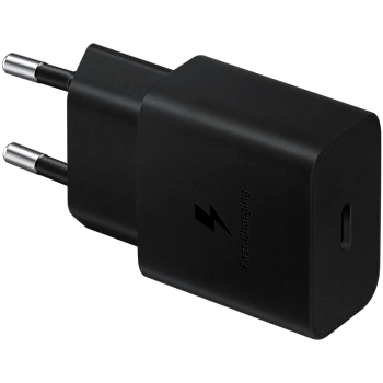 Samsung 15W Fast Charging USB-C Wall Charger Black (cable included)