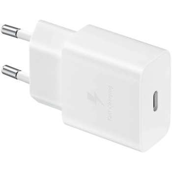 Samsung 15W Fast Charging USB-C Wall Charger White (cable included)