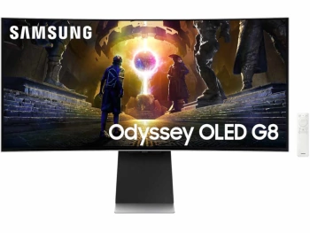Samsung 34" Odyssey G8 Monitor1800R, UWQHD, OLED, 175Hz0.03ms, 2xHDMI , DP, 2xUSB 3.0