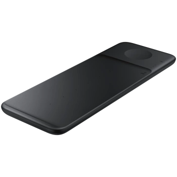 Samsung Fast Wireless Charger Trio Black with travel adapter