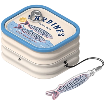 Samsung Galaxy Buds4 / Buds4 Pro Food Can Case Blue