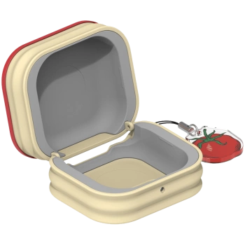 Samsung Galaxy Buds4 / Buds4 Pro Food Can Case Red