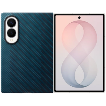 Samsung Galaxy Fold8 Carbon Magnet Case Navy