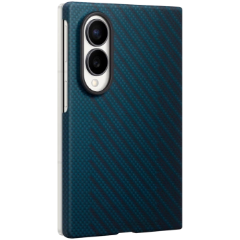 Samsung Galaxy Fold8 Carbon Magnet Case Navy