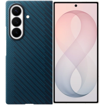 Samsung Galaxy Fold8 Ultra Carbon Magnet Case Navy