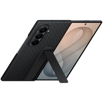 Samsung Galaxy Fold8 Ultra Carbon Standing Black